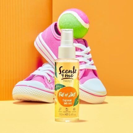 Yardley Scentz 4 Me Full Of Zest Body Mist 100Ml - Image 3