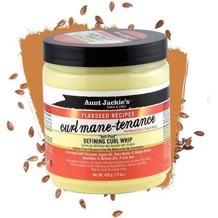 Aunt Jackies Flaxseed Mane Tenance Defining Curl Whip 426G/15Oz