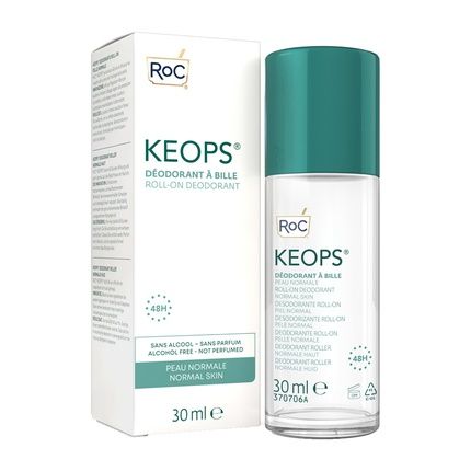 Roc Keops 48H Roll-On Deodorant Alcohol Free 30Ml