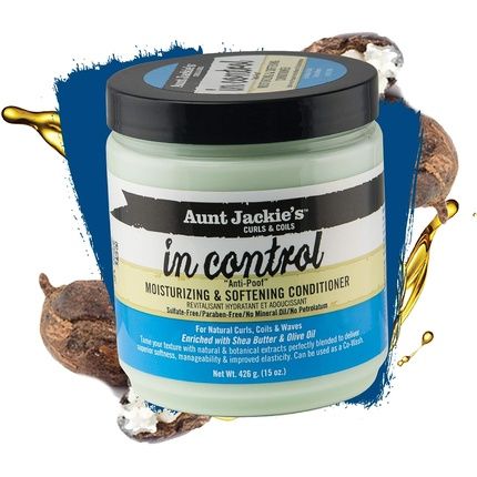 Aunt Jackie'S In Control Anti-Poof Moisturizing And Softening Conditioner 15Oz - Image 3