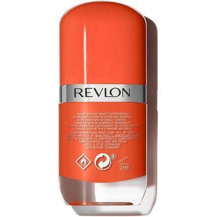 Revlon Ultra Hd Snap Nail Polish Long Lasting Vegan Formula Quick Drying One-Coat Full Coverage Colour 8Ml Hot Stuff 007 Unisex