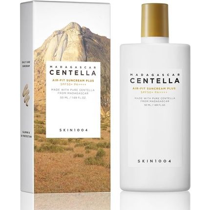 Skin1004 Madagascar Centella Air-Fit Suncream Plus Spf 50+ Pa++++ Beige Tinted