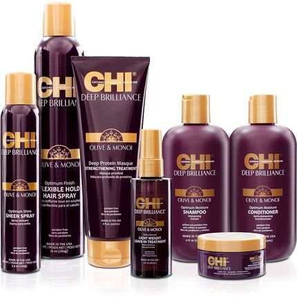 Chi Deep Brilliance Shine Serum Lightweight Leave-In Treatment 89Ml 0.23G - Image 3