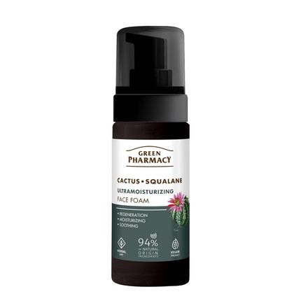 Elfa Pharm Green Pharmacy Cactus Squalane رغوة غسول الوجه فائقة الترطيب 150 مل