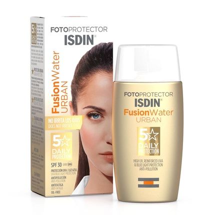 Isdin Fusion Water Magic Urban Spf 30 Facial Protector Size 50 Ml - Image 3