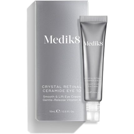 Medik8 Crystal Retinal Ceramide 10 Eye Cream Anti-Ageing Anti-Wrinkle Night Eye Cream 15Ml
