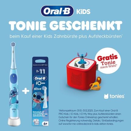 Oral-B Io Kids Marvel Spiderman Electric Toothbrush For Children