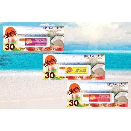 Malibu Lip Balm With Spf30 Vanilla 4Ml - Image 3
