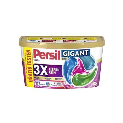 Persil Color Gigant Discs 3X Deep Clean 10 Doses 250 Grams