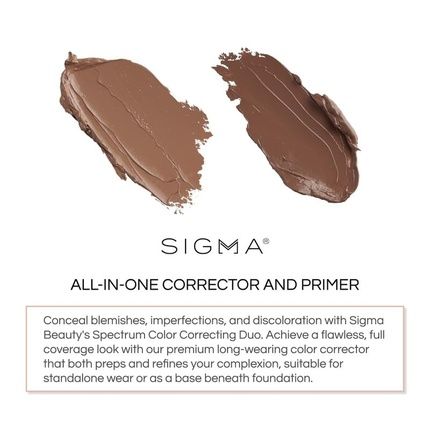 Sigma Beauty Spectrum Color-Correcting Duo 1.26 Ounce Dark To Deep