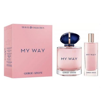 Giorgio Armani My Way Eau De Parfum 90 Ml And Eau De Parfum 15 Ml Gift Set