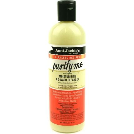 Aunt Jackie'S Purify Me Moisturizing Co-Wash Cleanser 12Oz