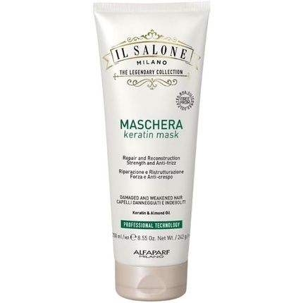 Il Salone Milano Keratin Mask 250Ml - Mask For Damaged And Weakened Hair