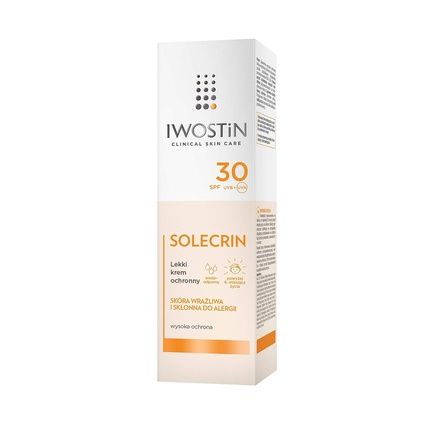 Iwostin Solecrin Light Protective Cream Spf 30 Face Sunscreen 50Ml - Image 3
