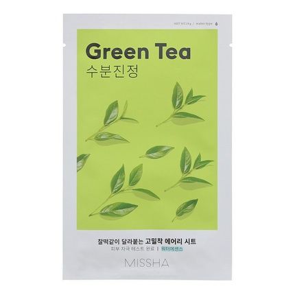 Missha Airy Fit Green Tea Sheet Mask 19G