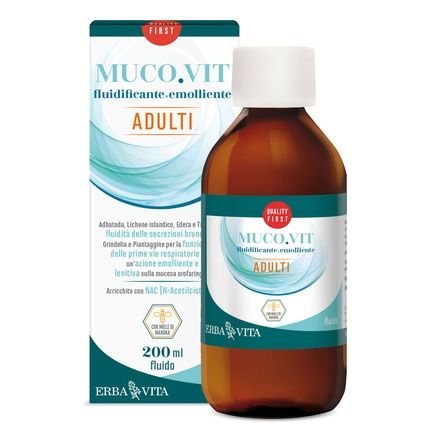 Mucovit Tux Erba Vita 200Ml