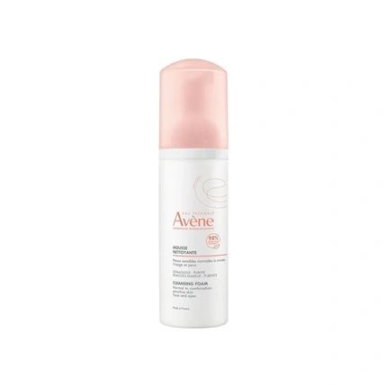 Avne Avene Cleansing Foam Makeup Remover 150Ml For Normal To Combination Sensitive Skin