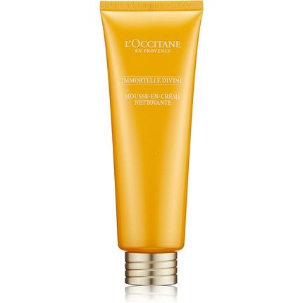 L'Occitane Immortelle Divine Foaming Cleansing Cream 125Ml