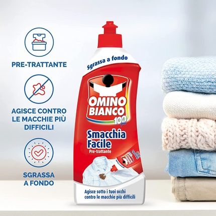 Omino Bianco Smacchiatore Facile Stain Remover For Easy Cleaning Of Fabrics And Surfaces - Image 3