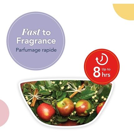 Yankee Candle Scented Wax Melts | Red Apple Wreath | Up To 8 Hours Of Fragrance | 1