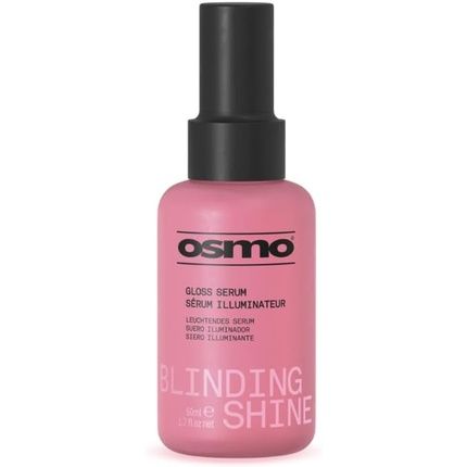 Osmo Blinding Shine Serum For Straight & Curly Hair With Moringa Oil & Silk