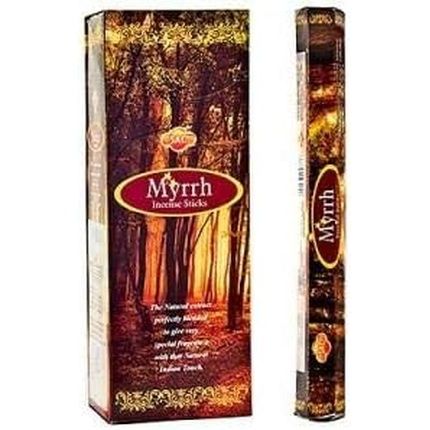 Hexagonal Myrrh Incense