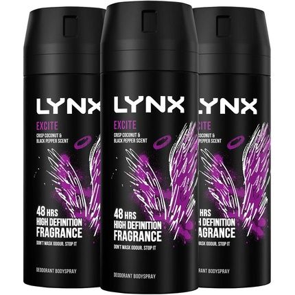 Lynx Excite Deodorant Body Spray 150Ml