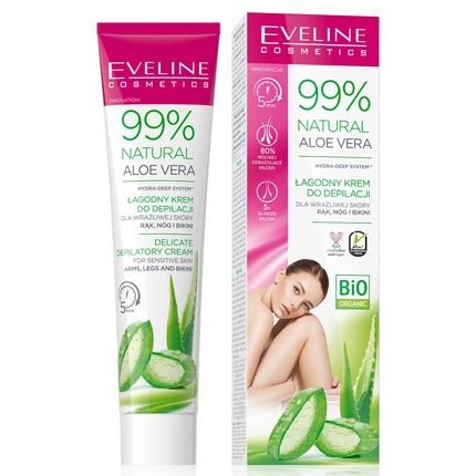 Eveline Natural Aloe Vera 99% Hair Removal Cream 125Ml