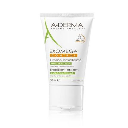 Aderma Exomega Control Antiscratch Emollient Cream 50Ml For Dry Skin