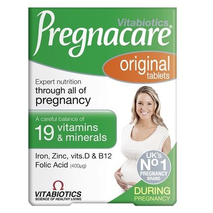 Vitabiotics Pregnacare Original Dietary Supplement For Women During Pregnancy - 30 Tablets