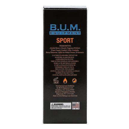 Bum Equipment Sport Eau De Toilette Spray For Men 3.4 Fluid Ounce