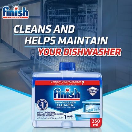 Finish Dishwasher Cleaner, 250Ml 250 Ml Pack Of 1