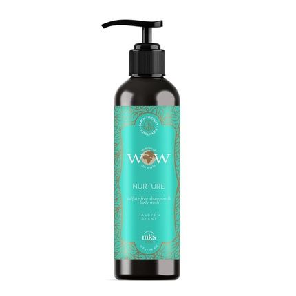 Mks Eco Wow Nurture Sulfate-Free Shampoo & Body Wash Halcyon Scent Vegan Cruelty Free 10 Fl Oz