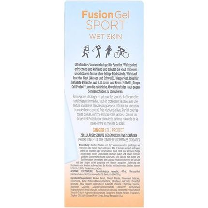 Isdin Fotoprotector Fusion Gel Sport Wet Skin Spf50 100Ml