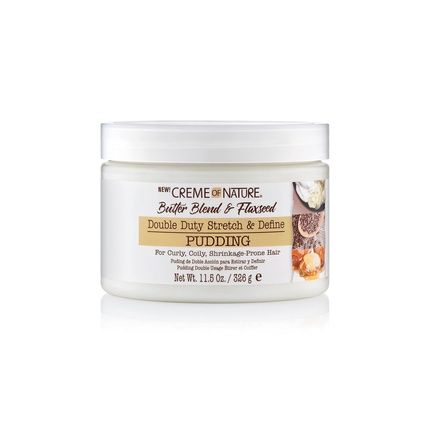 Creme Of Nature Curl Definition Pudding Butter Blend With Argan Oil And Flaxseed Oil Anti Frizz 11.5 Oz