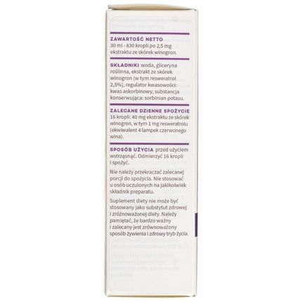 Aura Herbals Resvadrop Resveratrol Liquid 30Ml - Image 3