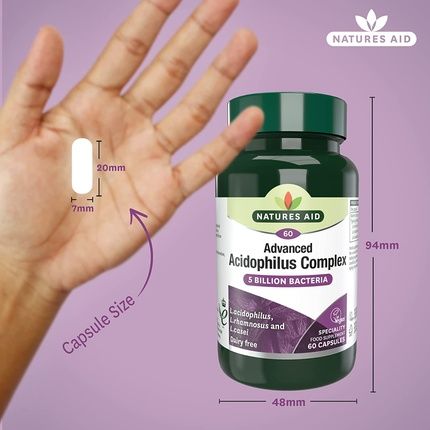 Natures Aid Organic Spirulina 500Mg 90 Capsules 80G - Image 3
