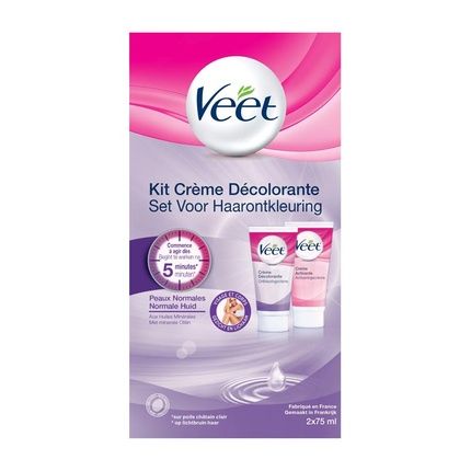 Veet Hair Color Removal Cream Set Effective Hair Removal Solution