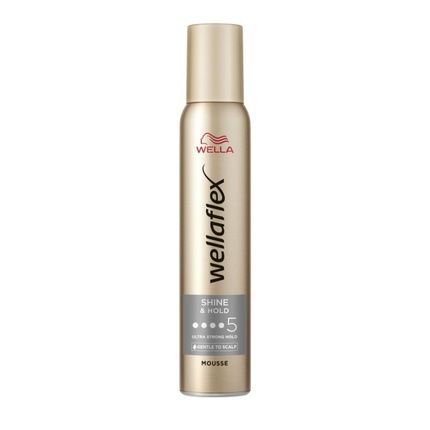 Wella Flex Styling Mousse Shiny Hold 200Ml