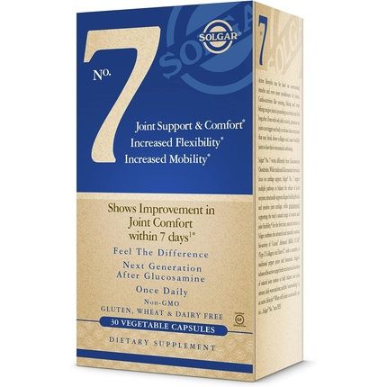 Solgar 7 Vegetable Capsules Supports Mobility And Flexibility With Collagen And Vitamin C 30 Count