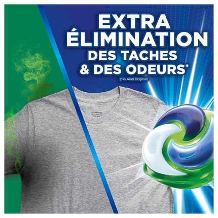 Ariel 4In1 Pods Liquid Laundry Detergent 19 Washes Active Odor Defense - Image 3