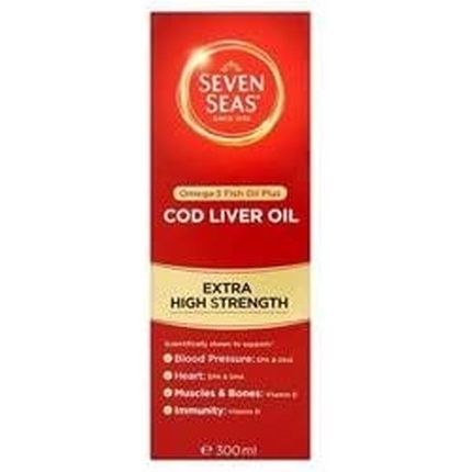 Seven Seas Pure Extra High Strength Clo 300Ml - Pack Of 2