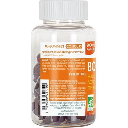Biosens Gummies Boost Organic Food Supplement For Antifatigue And Vitality
