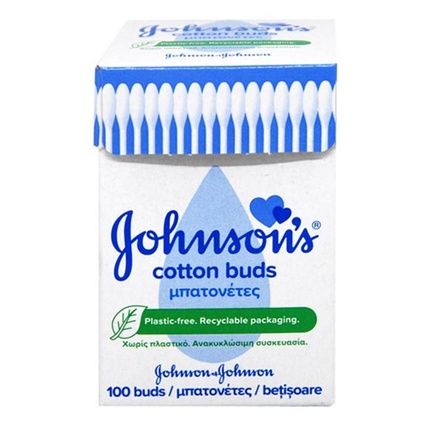Johnson'S Cotton Swabs Pack Of 100 Perfect For Personal Care And Hygiene