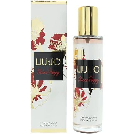 Liu Jo Divine Poppy Fragrance Mist Spray 200Ml Glass Bottle/Boxed