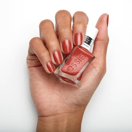 Essie Gel Couture Fashion Freedom Nail Polish No. 549 Woven At Heart Red 13.5Ml - Image 3