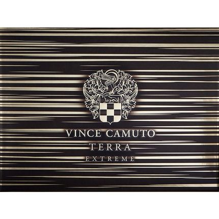 Vince Camuto Terra Extreme Eau De Parfum Spray Cologne For Men Gift Set Brown