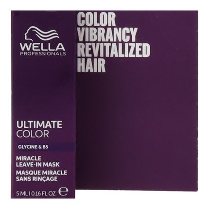 Wella Ultimate Color Glycine & B5 Leavein Mask 5 Ml