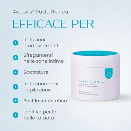 Aquavis Protective White Paste With Yarrow, Calendula, Panthenol, Allantoin - Image 3