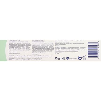 Sensodyne Pro-Enamel 75Ml - Image 3